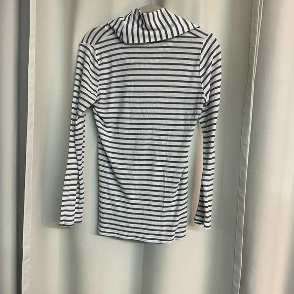 Splendid Anthropologie striped  cowl neck long sleeve long sweater size large - Picture 5 of 5
